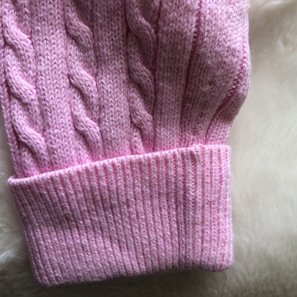 ⬇️Ralph Lauren Baby Cardigan Pink Gently Used 18M - Picture 4 of 6